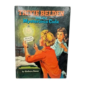 Trixie Belden and the Mysterious Code 1961 Glossy Hardcover Kathryn Kenny - Picture 1 of 6