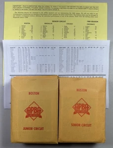 APBA Baseball 1906 season Complete Cards Set w/MG symbols Near Mint to Mint - Picture 1 of 2