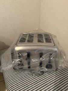 BUYDEEM DT-640 4 Slice Retro Style Stainless Steel Toaster New In Box - Picture 1 of 7