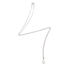 Collar lágrima de plata de ley Tiffany & Co. Elsa Peretti - Imagen 1 de 6