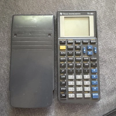 Texas Instruments TI-80 Graphic Calculator All Working - Image 1 of 3