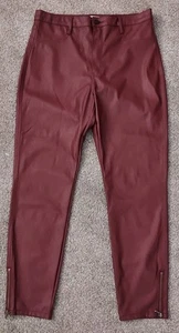 KanCan Faux Leather Womens Pants Size 13/30 Style# KC6302BU - Picture 1 of 20