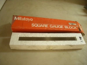 12" Mitutoyo 614223-531 Square Gauge Gage Block Grade 0 - Picture 1 of 1