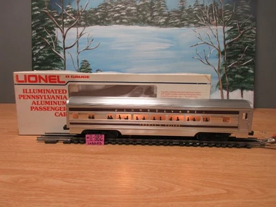 Lionel 6-9575  Pennsylvania "THOMAS A.EDISON" Aluminum   Passenger Car O.B. - Image 1 of 4