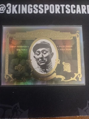 2001 Upper Deck Hall of Famers #C1 Ty Cobb The Class of '36 Foto 1 de 2