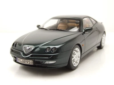 Alfa Romeo GTV 2001 Vert Foncé Métallique Modèle Réduit 1:18 Norev - Photo 1/4