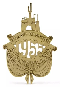 Disney Parks Disneyland Grand Opening Plaque Sign 70th Anniversary 1955 Castle - Picture 1 of 5