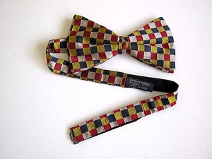 ERMENEGILDO ZEGNA PAPILLON NUOVO NEW 100% SETA SILK MADE IN ITALY ORIGINALE - Picture 1 of 2