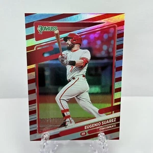 2021 Donruss Red /2021 #194 Eugenio Suarez - Picture 1 of 2