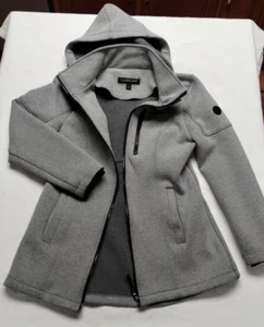 Andrew Marc Full Zip Jacket Hoodie Sweatshirt Women's Medium Gray - Picture 1 of 13
