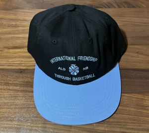 Aime Leon Dore ALD x New Balance Sonny League NY IFTB Hat Cap Black & Blue O/S - Picture 1 of 4