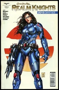 Grimm Fairy Tales : Realm Knights 2015 Giant-Size one-shot (C cover) ~ Zenescope - Picture 1 of 1