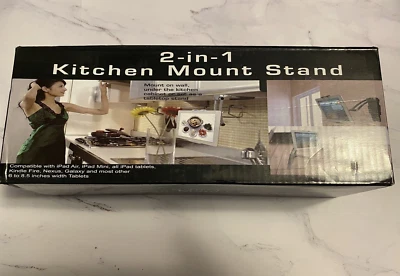 2-In-1 Kitchen Mount Stand for IPAD and Tablets - Image 1 of 2
