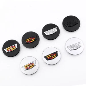 Para GM Cadillac 4PCS 67mm Hubcaps Cover Tapabujes ATS CTS DTS SRX STS XLR XTS - Imagen 1 de 21