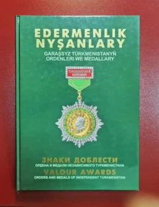 🧜🏼TURKMEN VALOUR AWARDS: ORDERS & MEDALS INDEPENDENT TURKMENISTAN Central Asia - Picture 1 of 17