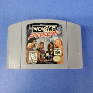 WCW/NWO Revenge auténtico, solo cartucho probado - Imagen 1 de 4