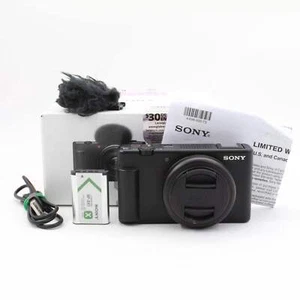 * OPEN BOX FAIR * Sony ZV-1F Vlogging Camera (Black) - Picture 1 of 11