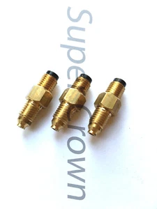 3er-Pack Messing Schmiermittel Pipettierung Rückschlagventil 4 mm Inline Stecker PSS 2 Showa - Bild 1 von 2