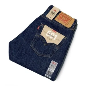 Levi's® 501 Original Regular Fit Mens Jeans Onewash Blue UK Style Limited Stock - Picture 1 of 6