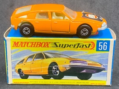 Matchbox Superfast MB56-A6: BMC Pininfarina (Orange with label) in type G Box - image 1 of 4