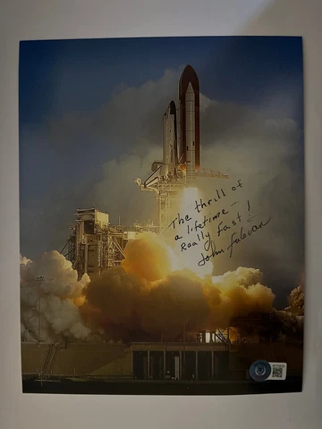 John M. Fabian Autographed Signed 8x10 Photo COA BAS Beckett #BF75635 Cover