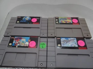 SNES 4 PACK: TETRIS ATTACK, PILOT WINGS, MARIO PAINT, SIM EARTH - Picture 1 of 7