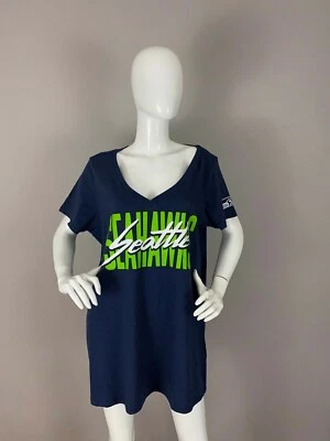 NFL TEAM APPAREL Seattle Seahawks T Shirt Size 2 - Image 1 of 4