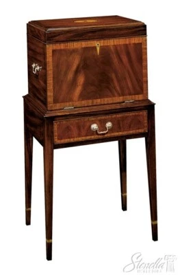 L55949EC: HENKEL HARRIS Mahogany Federal Style Silver Chest Model 2529 ~ New - Image 1 of 4