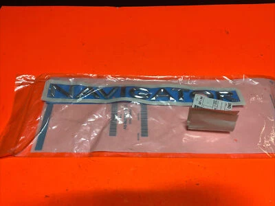 Lincoln OEM 03-17 Navigator Lift Gate-Emblem Badge Nameplate 2L7Z7842528BA bb127 - Image 1 of 3