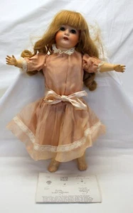 18" German Bisque Doll HEUBACH KOPPELSDORF #312 SLEEP EYES plus CATALOG LOT - Picture 1 of 17