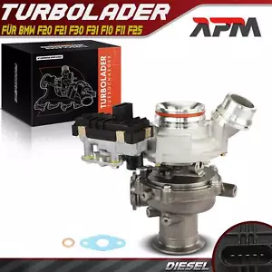 Turbolader für BMW 1er F20 F21 3er F30 F31 5er F10 F11 X3 F25 2.0L Diesel - Bild 1 von 8