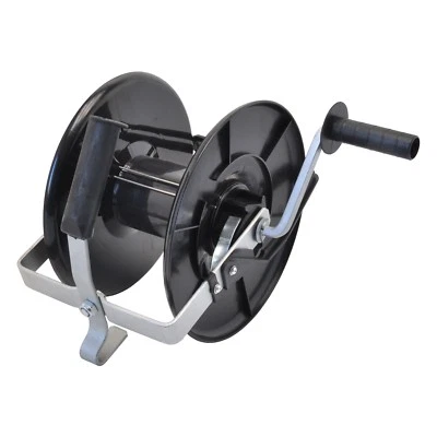 VOSS.FARMING 3x Haspel Weidezaunhaspel Getriebeübersetzt Band Litze Seil Weidezaun Zaun