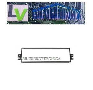 0778 RMS Mascherina Adattatore Vano Autoradio ISO Colore NERO Kia Carens Rio - Foto 1 di 1