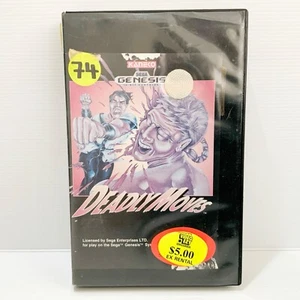 Deadly Moves + Box - Sega Genesis - Tested & Working - Free Postage - Picture 1 of 4