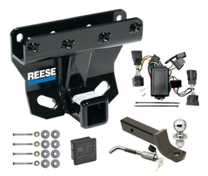 Reese Trailer Tow Hitch For 06-10 Jeep Commander Package Wiring 2" Ball and Lock - Picture 1 of 6