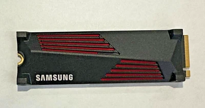 Samsung 990 PRO 2TB M.2 NVMe SSD with Heatsink MZ-V9P2T0 - New, No Box - Image 1 of 2