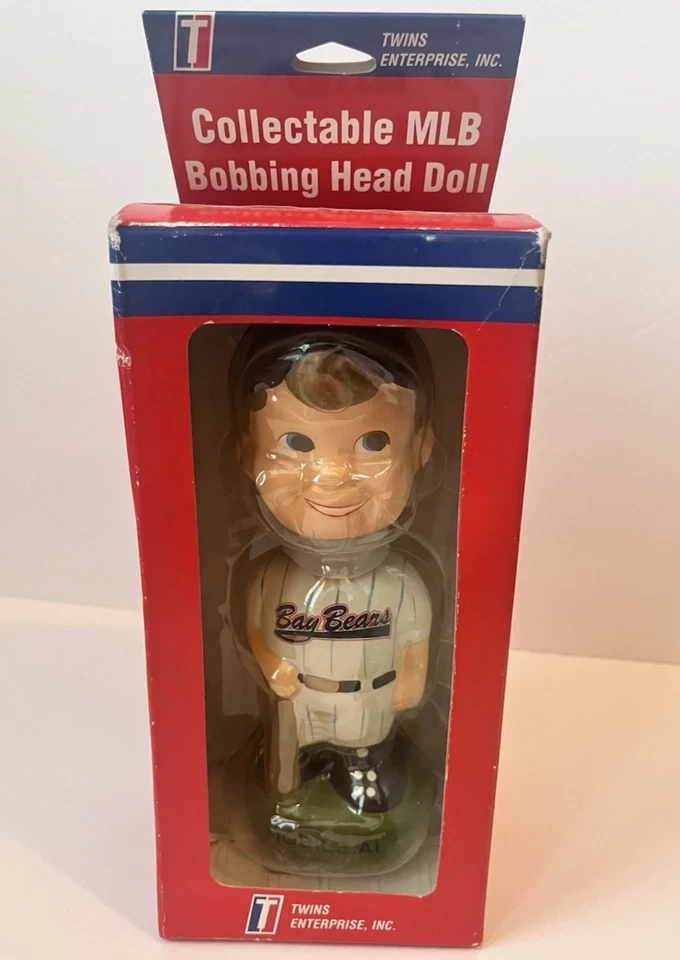 Móvil Alabama Bay Bears Béisbol Menores Niño Bobble Head 2002 Twins Enterprise Foto 1 de 4