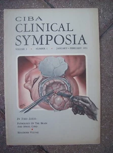 Clinical Symposia 1951 Pathology of The Brain & Spinal Cord / Kraurosis Vulvae - Picture 1 of 6