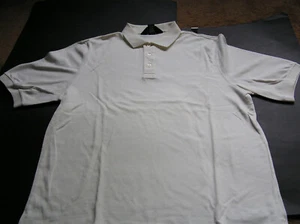Camiseta Lands End - Blanca - Cuello - Talla L - Imagen 1 de 2