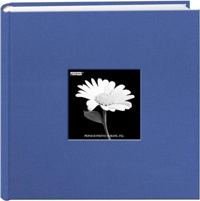 Fabric Frame Cover Photo 9.25" x 9.5" x 2" (Holds 4x6 inch photos), Sky Blue  - Image 1 of 4
