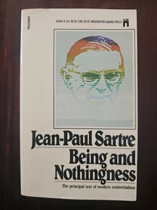 JEAN-PAUL SARTRE Being and Nothingness | 1966 WSP Mass Market Paperback VGC - Picture 1 of 8