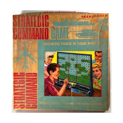 Boardgame Strategic Command Box Fair/VG+ - Image 1 of 2