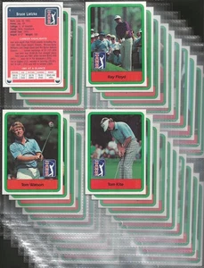 DONRUSS - FULL SET - 1981 PGA TOUR GOLF 1982 (X66 CARDS) JACK NICKLAUS NR.MINT/MINT - Bild 1 von 20