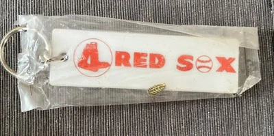 Vintage Boston Red Sox Plastic Keychain New In Package - Image 1 of 2
