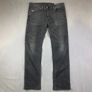 Diesel Mens Pants 32 Gray Jeans Darron Regular Slim Tapered Stretch Denim 32x32 - Bild 1 von 15