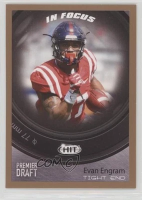 2017 Sage Hit In Focus Bronze Evan Engram #48 Rookie RC - Image 1 of 2