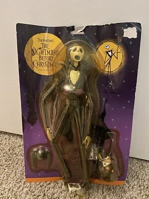 NIGHTMARE BEFORE CHRISTMAS 12" JACK SKELLINGTON ACTION FIGURE #2 +2 PVC PREVIEWS - Image 1 of 4