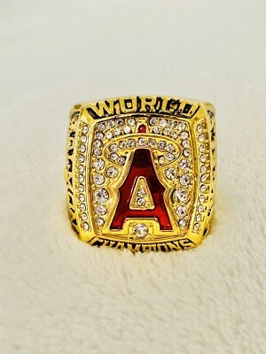 EBSPORTSRINGS.COM Tim Salmon - 2002 Anaheim Angels World Series Ring, 🇺🇸 SHIP