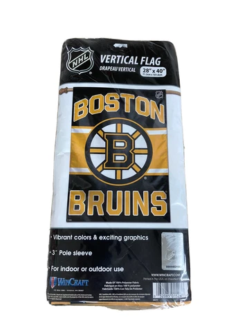 BOSTON BRUINS LOGO NHL 28"X40" BANNER FLAG NEW WINCRAFT Hockey AR69 Cover