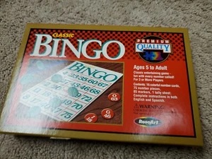 Clásico juego de fiesta familiar de bingo (mayores de 5 años) marca de arte rosa #02388 (sellado de fábrica) - Imagen 1 de 5